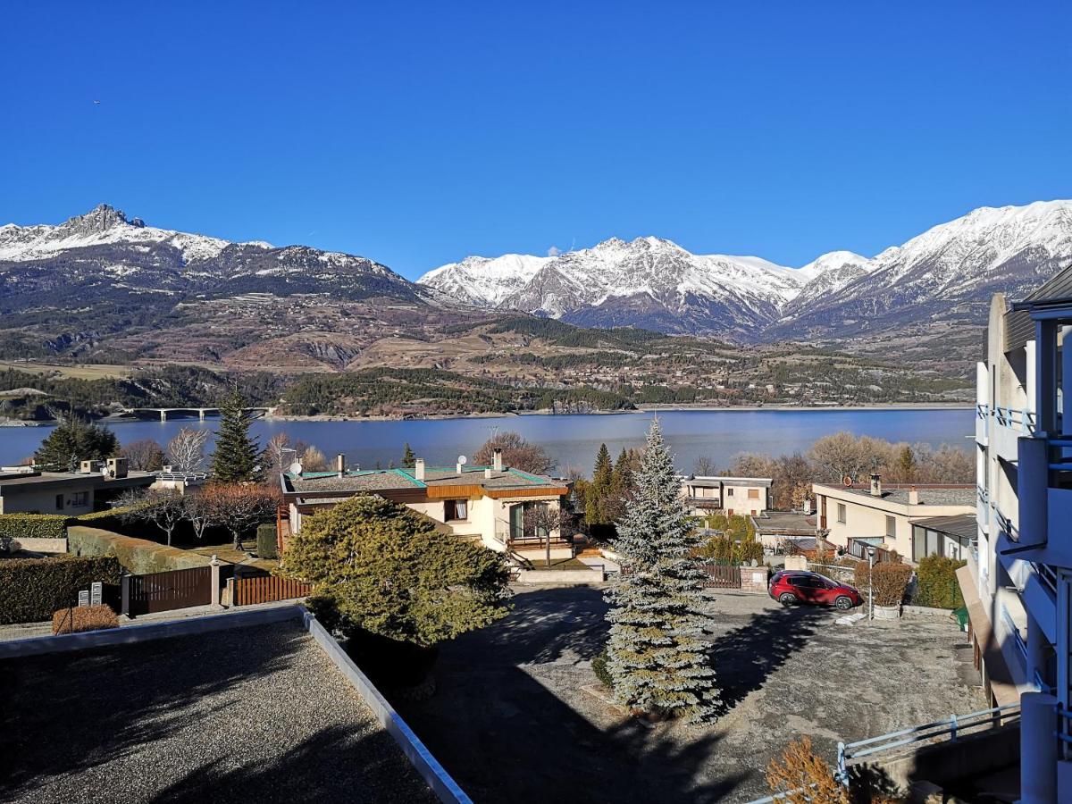 Studio Vue Sur Lac Et Montagne Savines Eksteriør bilde